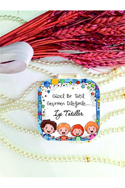 Nehir 10ADET-Pleksi Cep Aynası,İyi Tatiller,Okul Hediyelik,Öğrenci ve Karne H...