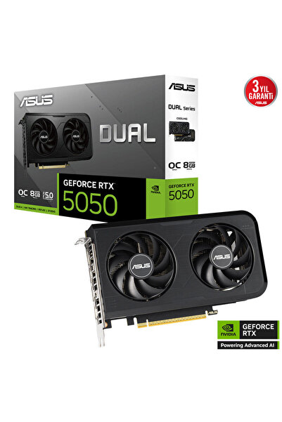 Universal Asus dual-rtx5050-o8g rtx5050 8gb ddr7 128bit 3xdp/1xhdmi