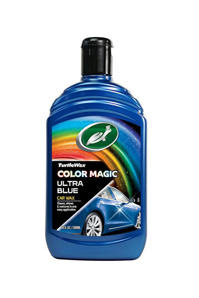 Turtle Wax Renkli Mavi Cila 500 Ml Boya Koruyucu Parlatıcı Cila