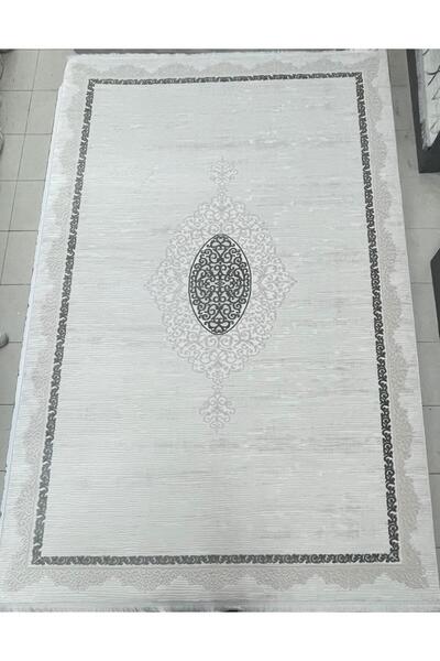 Atlantis %100 Akrilik sık dokuma +12 hav yükseklikte Antrasit salon,oturma od...