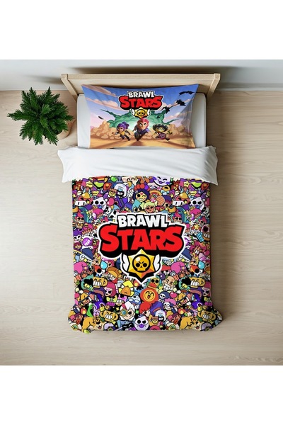 Home Stars Themed Single Bedding Set