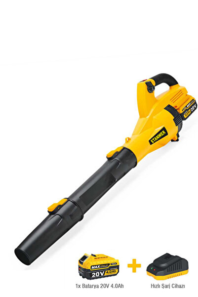 STANWER PRO 21 V AKÜLÜ HAVA ÜFLEME YAPRAK ÜFLEME MAKİNESİ TURBO TUŞ ÖZELİK DE...