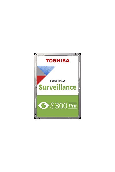 Toshiba SURVEILLANCE S300 PRO 10TB 7200RPM 512MB SATA3 6Gbit/sn MD10ADA10TV G...