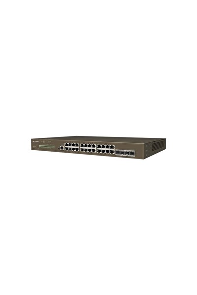 IP-COM Ip-G3328F 26 Port 10/100/1000 4 X Sfp Cloud Manageable Rack Mount Switch