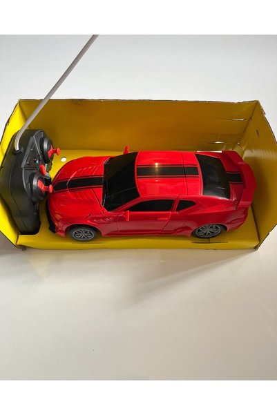 mavi su dünyası Uzaktan Kumandalı Şarjlı Robot Olan Araba 21 Cm 1:18 Ölçekli ...