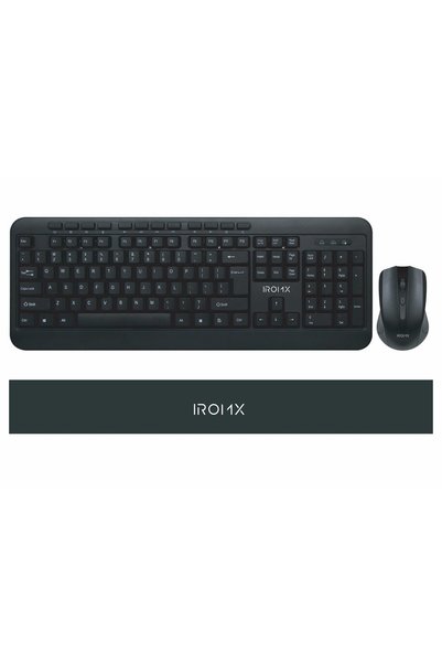 Universal Iromx swm30c tr wireless multimedia black q keyboard+mouse