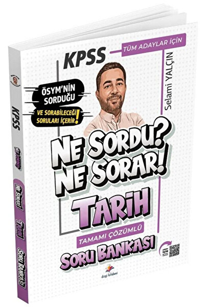 Dizgi Kitap KPSS Tarih Ne Sordu Ne Sorar Soru Bankası Çözümlü - Selami Yalçın...