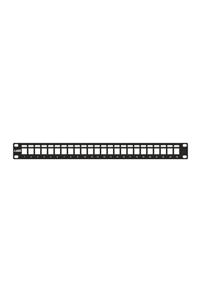 AGER Ac-610-24 Modular Utp/Ftp Cat6/Cat6A 24 Port Empty 1U Armored Patch Panel