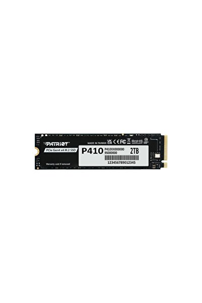 Patriot P410 2Tb 5000/4500Mb/S M2 Pcie Gen4 Nvme Ssd P410P2Tbm28H