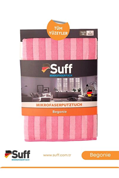 Suff Begonie Yüzey Temizlik Bezi 70x50 Koyupembe | Koyupembe