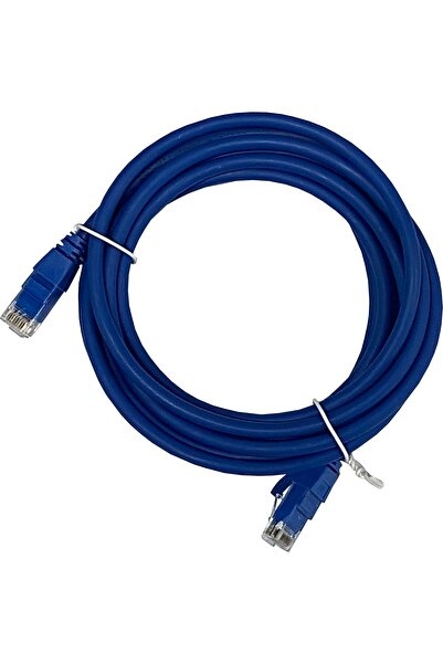 AGER Ac-602-030 3 Meters Utp Cat6 Patch Cable Blue Cu, Lszh Awg 26/7