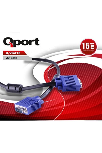 Qport Q-Vga15 15Mt Vga Cable