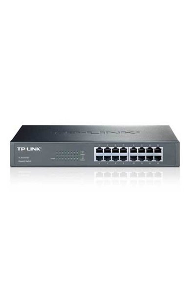 Universal تي بي-لينك TL-SG1016D مفتاح رف غير قابل للإدارة بـ 16 منفذ 10/100/1000