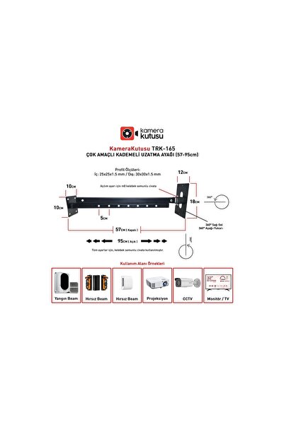 TRK 165-Step Extension Foot 57-95cm)