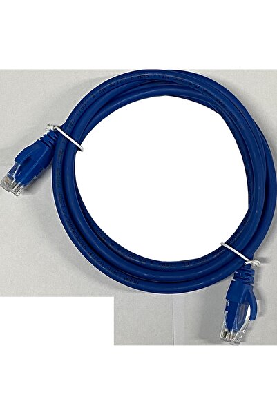 AGER Ac-602-020/B 2Mt Utp Cat6 Patch Cable Blue Cu, Lszh Awg 26/7