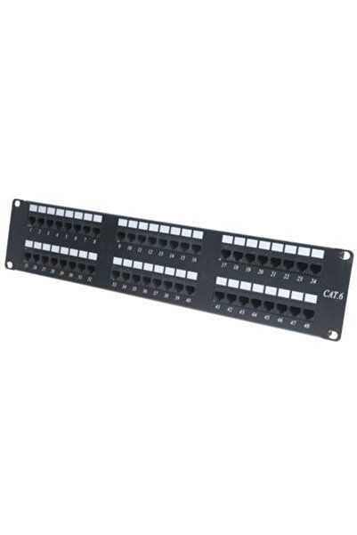 ODS -P48Utp Utp Cat6 2U 48 Port Patch Panel Full