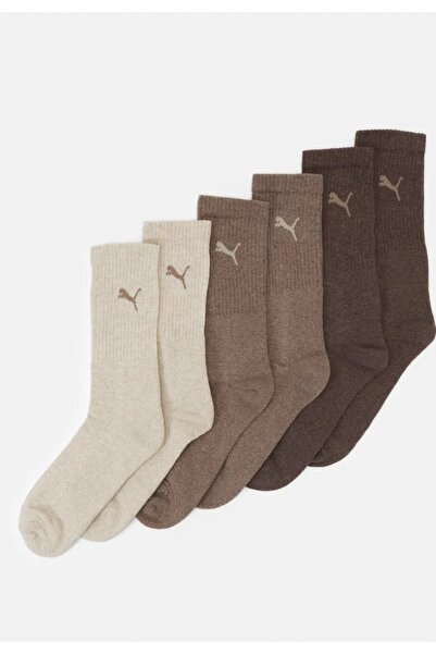 Puma Sosete Crew, pachet 3 perechi, marime 39-42, bumbac, respirabilitate, logo