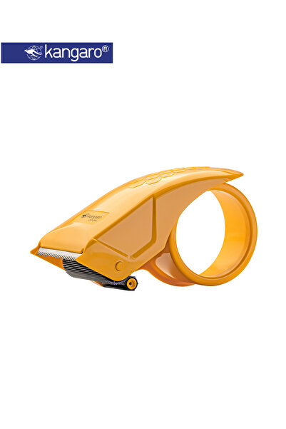Kangaro Packing Tape Dispenser 50mm, Ergonomic Handheld Tape Cutter