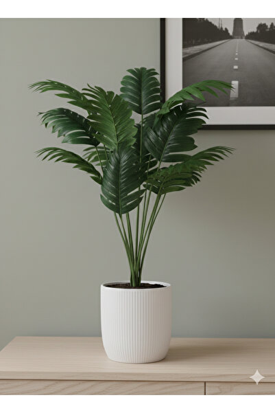 BUKET X 18 Dallı Yapay Areka Palmiye Ağacı 85 Cm