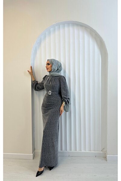 ZENKA GİYİM Monica Simli Tesettür Abiye