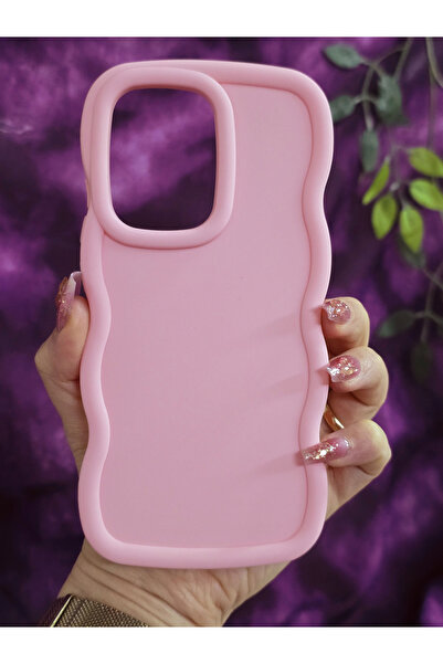 Magic Ring حافظة ريدمي نوت 12 برو 5G متوافقة مع الحافظة ذات الحواف المموجة الناعمة ذات اللون الوردي