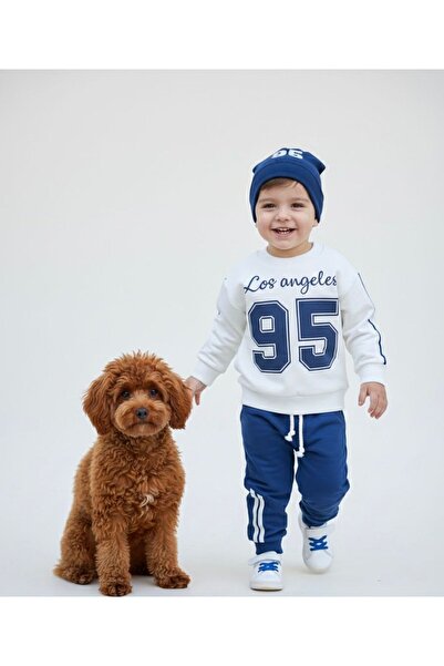 P&H BABYWEAR 95 Printed Bereli Oversized Mold 3-Piece Baby Boy/Child Set