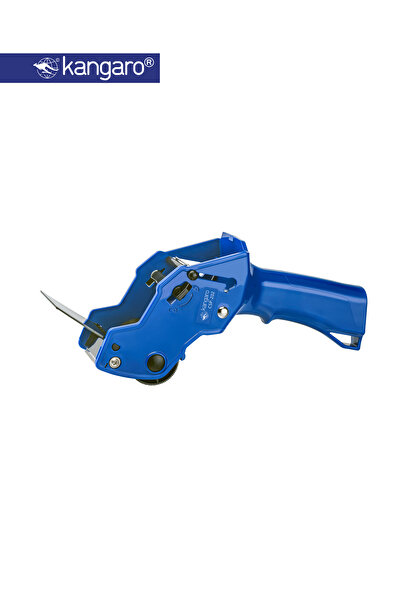 Kangaro Packing Tape Dispenser 50mm, Handheld Carton Sealing Gun with Cutter