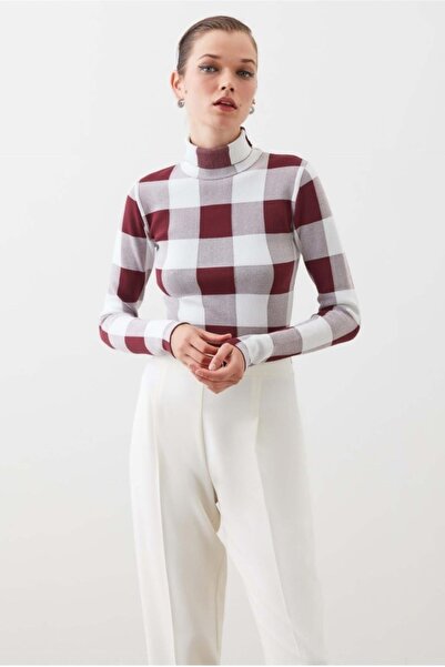 vera is love EKOSELİ BOĞAZLI TRİKO KAZAK