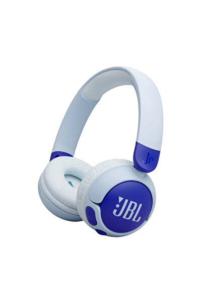 JBL جي بي ال - سماعة راس للأطفال Junior 320 امنه مريحه مع ميكرفون - ازرق