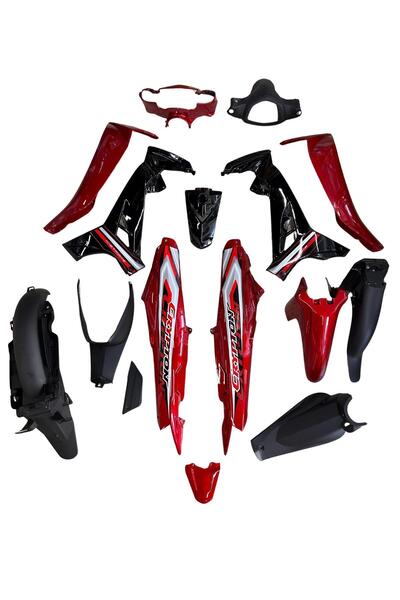 Csr YAMAHA CRYPTON C8 KAPORTA SETİ 2010-2014 KIRMIZI