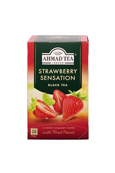 Ahmad Tea شاي الفراولة - 20 كيسًا