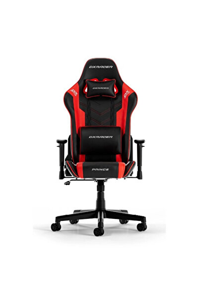 DXracer Prince Serisi Oyuncu Koltuğu Siyah-Kırmızı Oyuncu Koltuğu