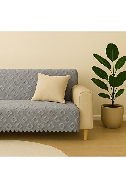 bursa çeyiz غطاء أريكة 175×215 سم – قماش شينيل مضاد للانزلاق، قابل للغسل، غطا...