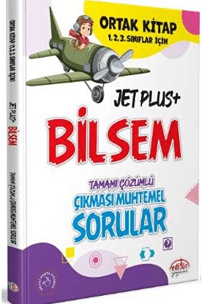 Editör Yayınevi Bilsem Jet Plus Ortak Kitap (1, 2 ve 3. Sınıflar İçin) Tamamı...