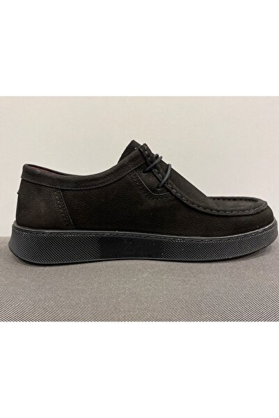 QUINN Genuine Leather Lace-Up Casual Shoes