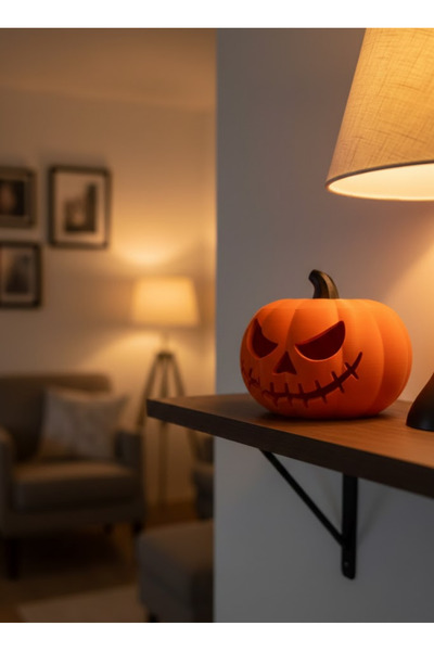 Najmaddin ديكور اليقطين للهالوين مقاس 23×15 سم، زخارف تزيينية لعيد الهالوين