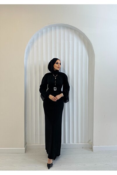 ZENKA GİYİM Monica Simli Tesettür Abiye