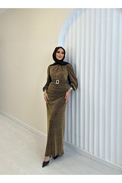 ZENKA GİYİM Monica Simli Tesettür Abiye