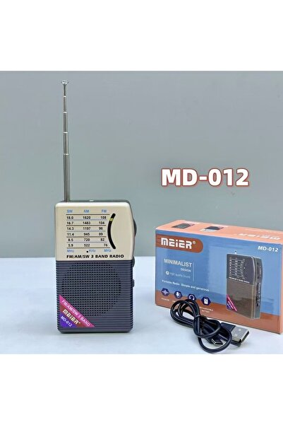 Rose Şarjlı Cep Radyosu - Fm Radyo, Deprem Radyosu Taşınabilir Küçük Radyo MD...