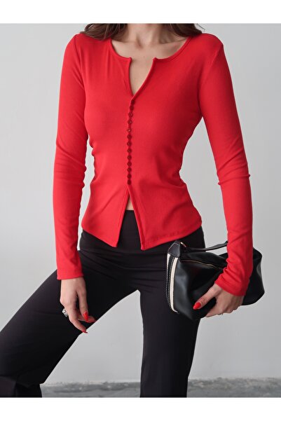 Paw Garage Women's Siena Snap Collar Long Bodysuit