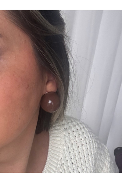 bijuxbymrv Vintage Colorful Ball Earrings