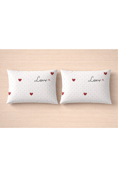 ÇIQRIK HOME 2 Pieces 50X70 cm Patterned Pillowcases with Zipper