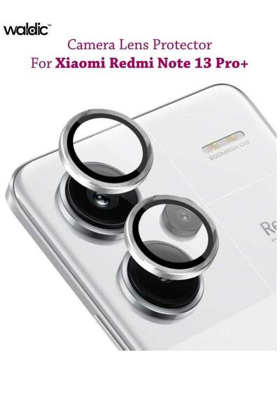 Generic واقي شاشة وعدسة كاميرا هاتف شاومي ريدمي نوت 13 برو بلس - فضي