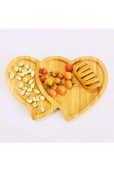 Generic Bamboo tray with dividers