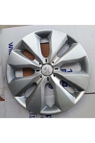 Universal Peugeot 301/208/Partner/Bipper Uyumlu 15 inç Jant Kapağı 4'lü Takım