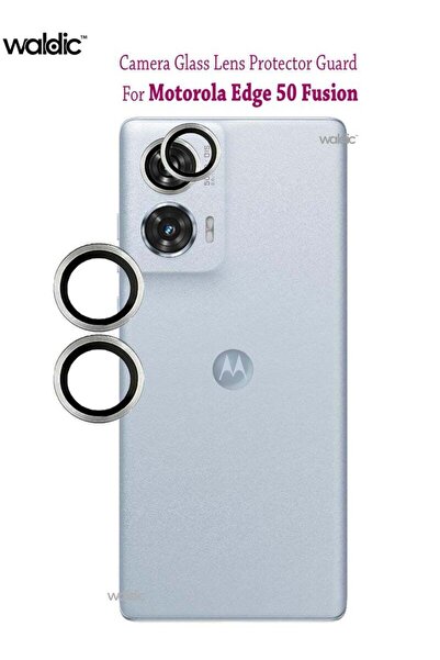 Generic Motorola Edge 50 Fusion For Camera Lens Screen Protector - Silver