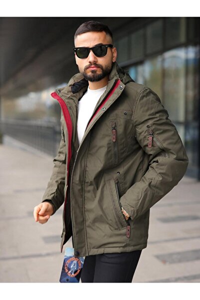 KUN SPORTSWEAR Imported Coat Parka Outdoor Waterproof, Windproof Full Fit