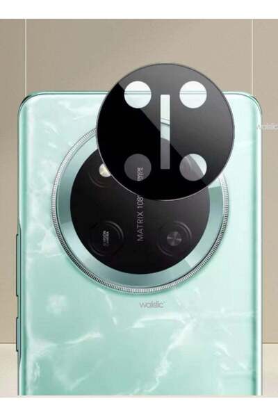 Generic واقي شاشة عدسة الكاميرا لهاتف Honor X9c - أسود