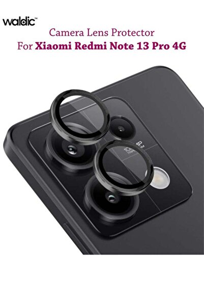 Generic واقي شاشة وعدسة كاميرا هاتف شاومي ريدمي نوت 13 برو 4G - أسود