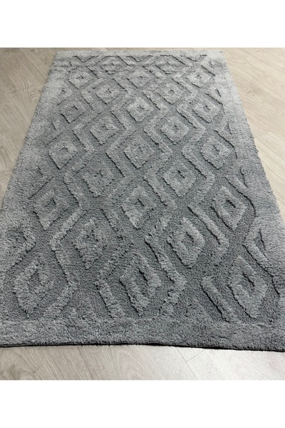 Çelsa Home % 100 Pamuk Tufting Su Emici Yumuşak Dokulu Makinede Yıkanabilir M...